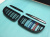 BMW E90 (05-10) Решетка радиатора глянцевая черная с цветом /// M-Performance (сдвоенные)